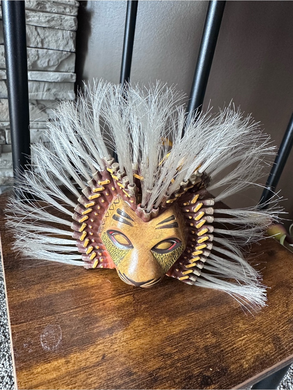 Official Disney The Lion King Broadway Musical Simba Mask Ornament